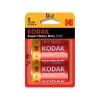 Kodak Blisterli Çinko Karbon Büyük Pil  2'Li Paket