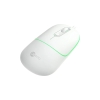 Lecoo MS110 USB Kablolu 2400DPI 4 Tuşlu RGB Sessiz Click PC, Mac, Dizüstü Bilgisayar ile Uyumlu Optik Mouse Beyaz