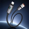 MCDODO CA-6490 USB-A - YATAY LED EKRANLI AYDINLATMA KABLOSU SİYAH 1.2M