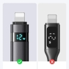MCDODO CA-6490 USB-A - YATAY LED EKRANLI AYDINLATMA KABLOSU SİYAH 1.2M