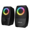 Mikado MD-90R 2.0 5W - 2 Siyah Bluetooth RGB 2.0 Gaming Speaker