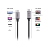 MiniX NEO C-MUC, çok yönlü USB-C kablosu (120 cm uzunluğunda) [evrensel kullanılabilir - Windows, MacOS ve Chrome OS]