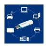 Phılıps 16 Gb Snow Usb2.0 Bellek Mavi/Beyaz Fm16Fd70B/00