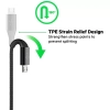 Belkin Premium Kevlar Micro Usb 2.4A Kablo 1.2M,Rose Gold