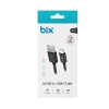 Bix bx100cb 3a usb-a to type-c chargıng Cable black