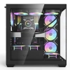 darkFlash DS900-B 650W 80+ Power Supply 4-12cm ARGB  Fan Siyah Kasa