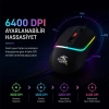 Dexim M036P Gökkuşağı LED Işıklı Kablolu Oyuncu Mouse - DMA027