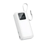 Factor-M 20.000 Mah  22.5W Kendinden Kablolu Powerbank- Beyaz