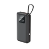 Factor-M 20.000 Mah  22.5W Kendinden Kablolu Powerbank- Siyah