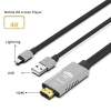 Go Des GD-8278 Lightning HDTV Kablo Siyah