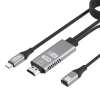 Go Des GD-8770 Type-C To HDMI Kablo Siyah