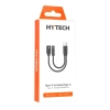 Hytech HY-XO40 Gri TypeC to 3.5 jack+TypeC Metal Çevirici