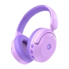 iClever BTH20, 80 dBA Sınırlı, ANC, BPA Free Çocuk Bluetooth Kulaklık – Mor