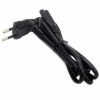 Longwell LS-7F LP-21L 2.5A 250V Dirsekli AB Fişli Güç Kablosu 2 Uçlu