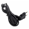 Longwell LS-7F LP-21L 2.5A 250V Dirsekli AB Fişli Güç Kablosu 2 Uçlu