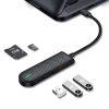MCDODO HU-1430 5 in 1 Type-C Çoklayıcı (USB3.0x1+USB2.0x2+SD-TF Card Slotx1)- Gri
