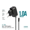Phixi Massive PCH882 1.0A İnce Uçlu Mini Mobile Şarj Cihazı