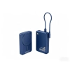 SHAZA 10.000 Mah 22.5W Dijital Göstergeli Magsafe Powerbank Mavi