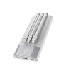 SHAZA 10.000 Mah 22.5W Dijital Göstergeli Kendinden Kablolu Powerbank -Beyaz