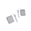 SHAZA 10.000 Mah 22.5W Led Göstergeli Kendinden Kablolu Magsafe Powerbank Gri