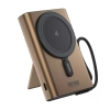 SHAZA 10.000 Mah 22.5W Led Göstergeli Magsafe Powerbank -Gold