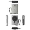 SHAZA 10.000 Mah 22.5W Led Göstergeli Magsafe Powerbank -Beyaz