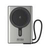 SHAZA 10.000 Mah 22.5W Led Göstergeli Magsafe Powerbank -Beyaz