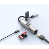 SHAZA 6in1 USB Type-C Hub Port Adaptör HDMI USB Ethernet PD Girişli