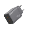 SHAZA Nexa Serisi Çift Çıkışlı Type-C to Type-C 45W Şarj Adaptörü