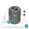 SHAZA Taşınabilir Bluetooth Hoparlör IPX6 Suya Dayanıklı 6W Ses Çıkışı -Gri
