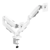 TITANPRO FL02-W 17-32" (FMK-8715) Çift Kollu Amortisörlü Monitör Standı (Beyaz)