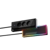 S-link PRZ05 3 Soketli 2 USB 2 Type-C PD20 2M 306 Joule Tam Bakır Gaming Siyah Akım Korumalı Priz