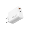 S-link SL-EC68 45W GAN PD 30W - QC 18W Type Type USB-C +USB A Hızlı Beyaz EV-NOTEBOOK Şarj Adaptör