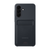 Samsung Galaxy A37 Kart Bölmeli Kılıf-Siyah