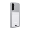 Samsung Galaxy A57 Kart Bölmeli Kılıf-Gri