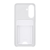 Samsung Galaxy A57 Kart Bölmeli Kılıf-Gri