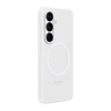 Samsung Galaxy S26 Silikon Magnet Kılıf - Beyaz