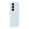 Samsung Galaxy S26 Silikon Magnet Kılıf - Açık Mavi