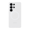 Samsung Galaxy S26 Ultra Silikon Magnet Kılıf - Beyaz