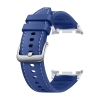 Samsung Galaxy Watch 8 Hibrit Deri Kordon S/M/L Lacivert