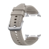 Samsung Galaxy Watch 8 Hibrit Deri Kordon S/M/L Kum Rengi