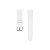 Samsung Galaxy Watch4/5 Classic Hibrit Deri Kayış - Beyaz - Large
