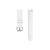 Samsung Galaxy Watch4/5 Classic Hibrit Deri Kayış - Beyaz - Large