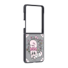 Samsung Galaxy Z Flip8 Aynalı Magnet Kılıf (Esther Bunny) - Çok Renkli