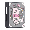 Samsung Galaxy Z Flip8 Aynalı Magnet Kılıf (Esther Bunny) - Çok Renkli