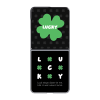 Samsung Galaxy Z Flip8 Flipsuit Kılıf (Lucky) - Siyah