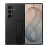 Samsung Galaxy Z Fold8 Ultra Standlı Karbon Kılıf - Siyah