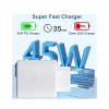 Samsung Hızlı Şarj Cihazı 45 W (EP-TA845XBEGEU) (Samsung Türkiye Garantili)