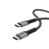 Sharge Örgülü Usb-C To Usb-C 240W Hızlı Şarj Kablosu