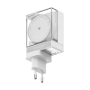 Sharge Retractable 65 GaN Şarj Cihazı Beyaz